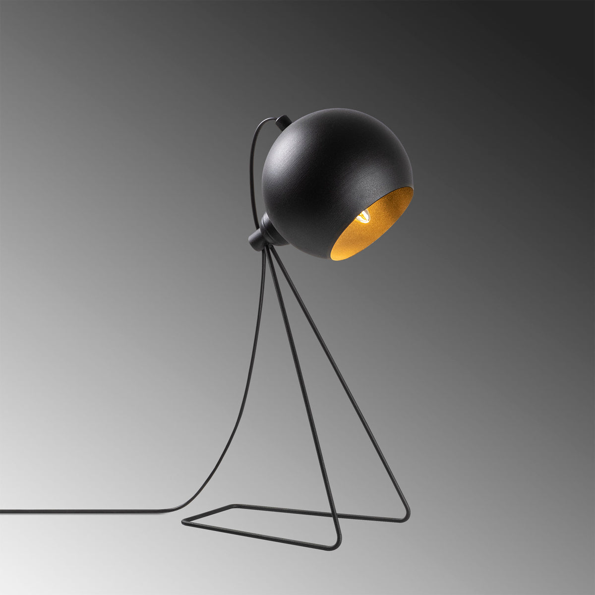 Mixed Tischleuchte - Schwarz Gold in Schwarz Gold präsentiert im Onlineshop von KAQTU Design AG. Tischleuchte ist von Opviq