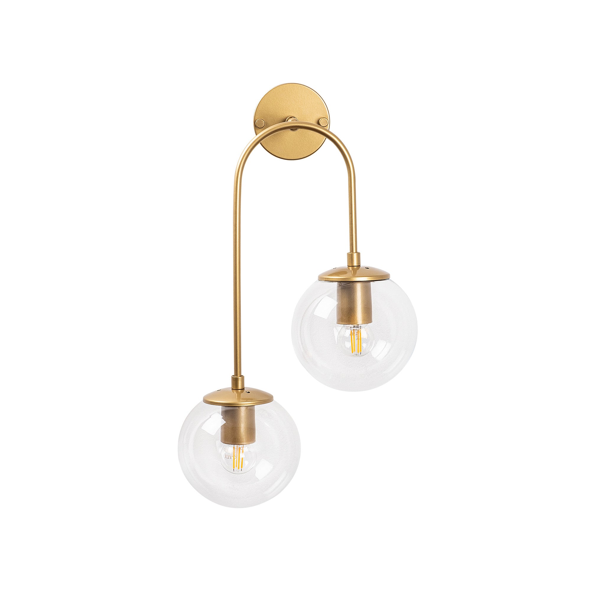 Jewel - 10580 in Glänzendes Gold präsentiert im Onlineshop von KAQTU Design AG. Wandleuchte ist von Opviq