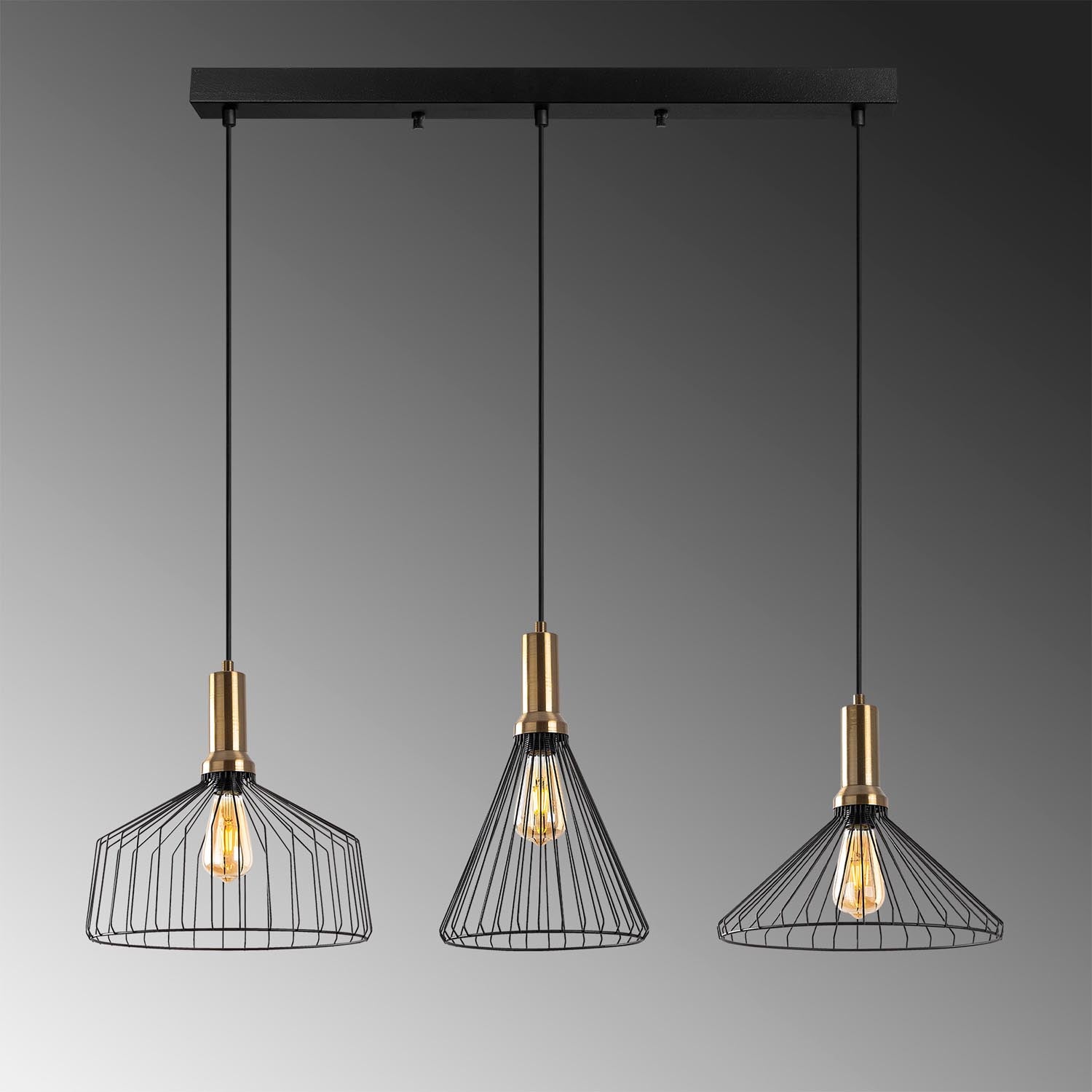 Verleihen Sie Ihrem Zuhause mit der Dear Pendelleuchte von Opviq in Schwarz Antiquität einen Hauch von Luxus und zeitloser Eleganz.