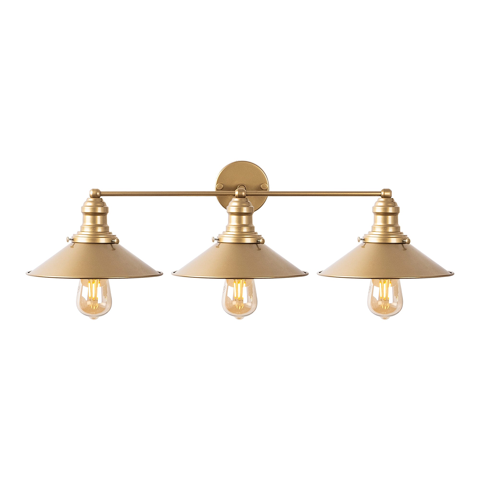 Verleihen Sie Ihrem Raum mit der Conical Wandleuchte in Gold von Opviq einen Hauch von Luxus. Diese elegante Lampe kombiniert modernes Design mit praktischer Beleuchtung.