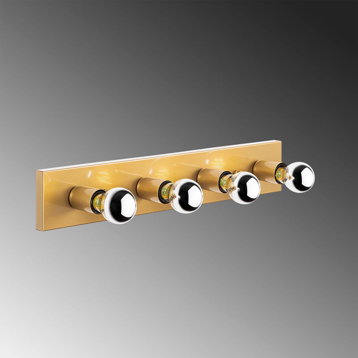 Mirro Wandleuchte - Gold in Gold präsentiert im Onlineshop von KAQTU Design AG. Wandleuchte ist von Opviq