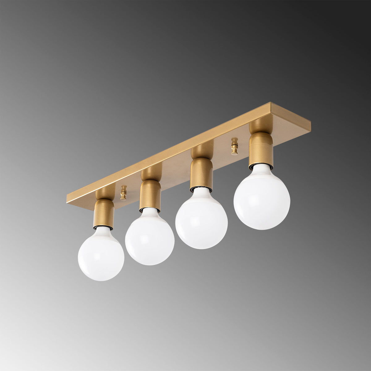 Mirro Deckenleuchte - Gold in Gold präsentiert im Onlineshop von KAQTU Design AG. Deckenleuchte ist von Opviq