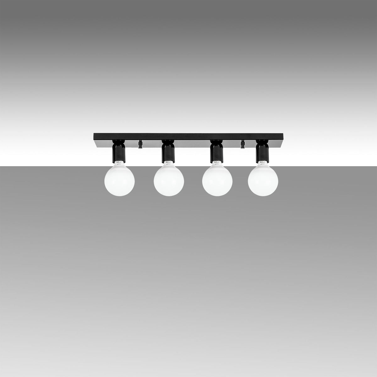 Mirro Deckenleuchte - Schwarz Weiss in Schwarz Weiss präsentiert im Onlineshop von KAQTU Design AG. Deckenleuchte ist von Opviq