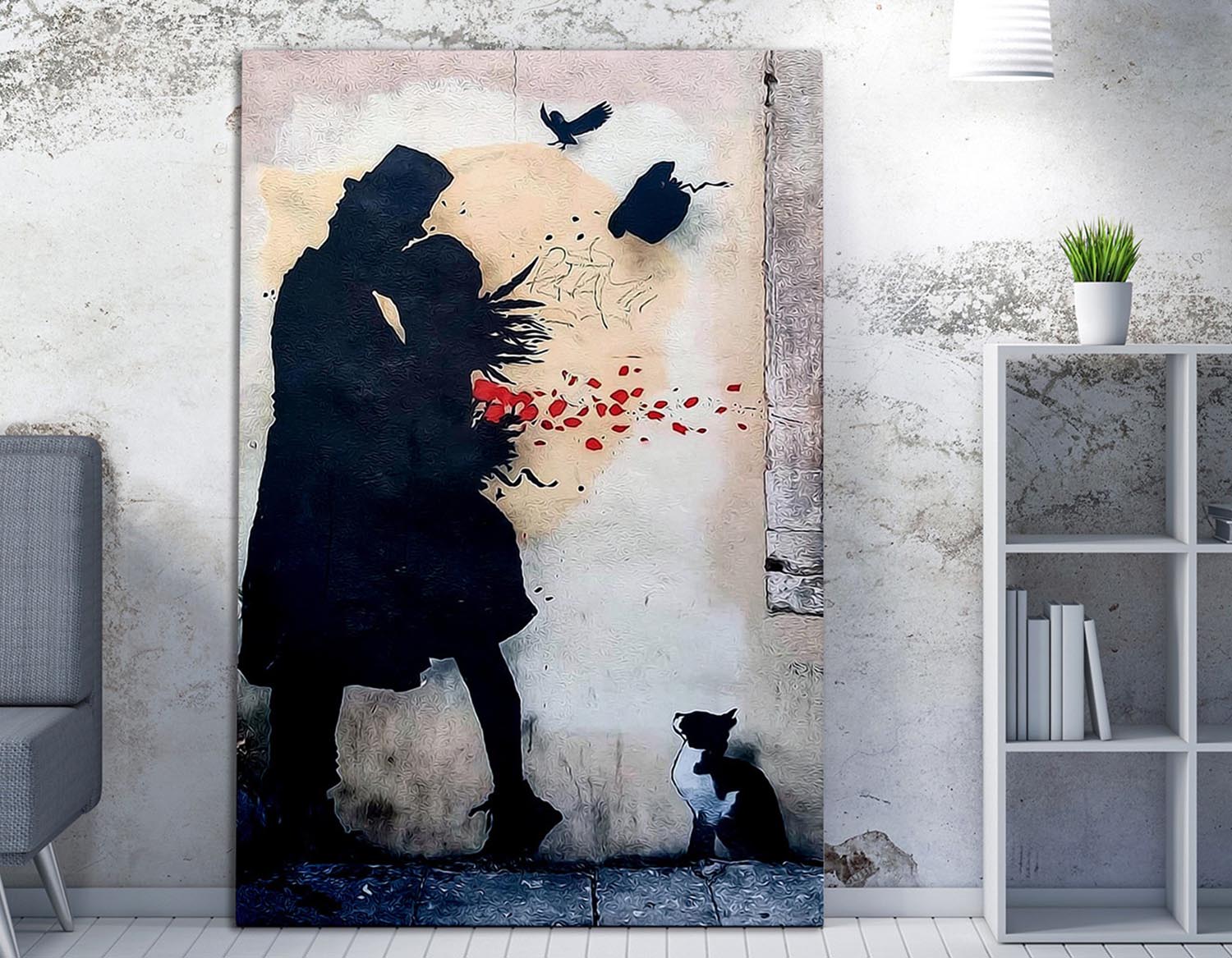 Entdecken Sie das beeindruckende WY04 (70 x 100) Kunstwerk von Wallity. Ein Meisterwerk, das jeden Raum mit Farbe und Emotionen bereichert.