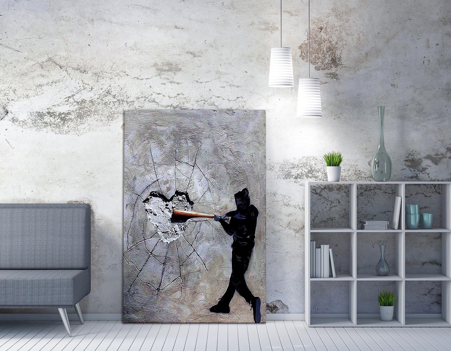 Verleihen Sie Ihrem Raum mit dem fesselnden gerahmten Bild WY45 (50 x 70) von Wallity einen kreativen Akzent. Kunst, die inspiriert!