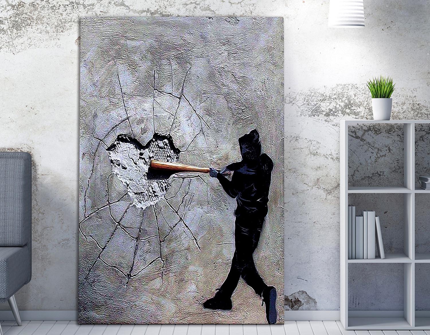 Entdecken Sie das faszinierende WY45 (70 x 100) von Wallity – ein mehrfarbiges Leinwandgemälde, das Emotionen weckt und jeden Raum verzaubert.