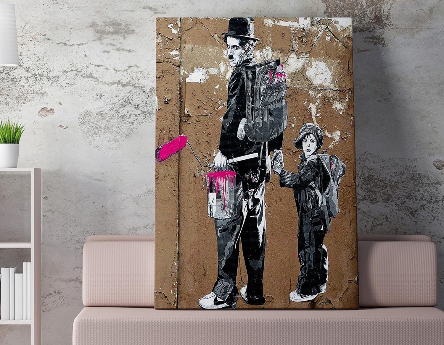 Entdecken Sie das beeindruckende WY57 (50 x 70) Kunstwerk von Wallity. Bringen Sie Farbe und Inspiration in Ihr Zuhause!