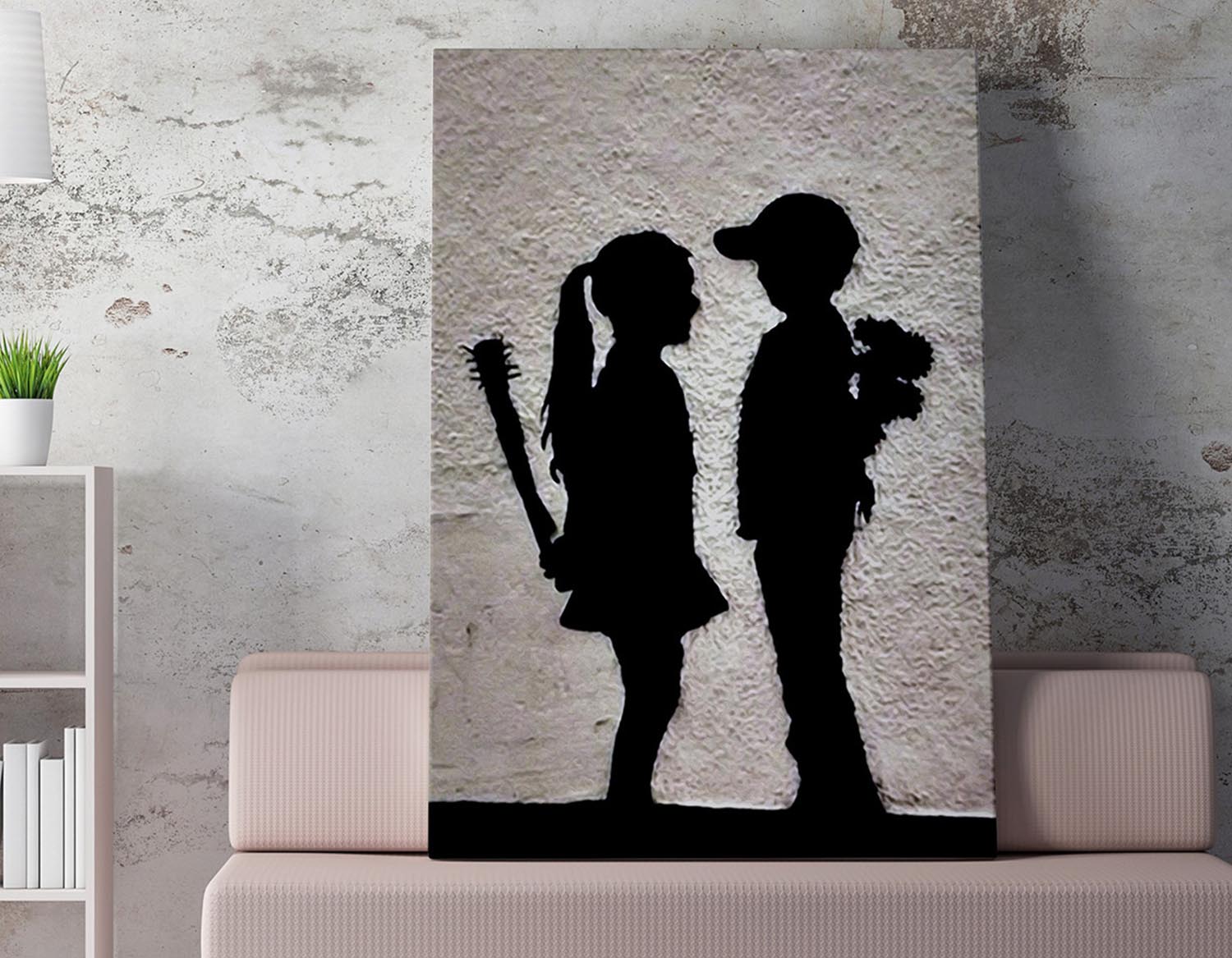 Entdecken Sie das beeindruckende gerahmte Leinwandbild WY61 (50 x 70) von Wallity. Bringen Sie Farbe und Inspiration in Ihr Zuhause!