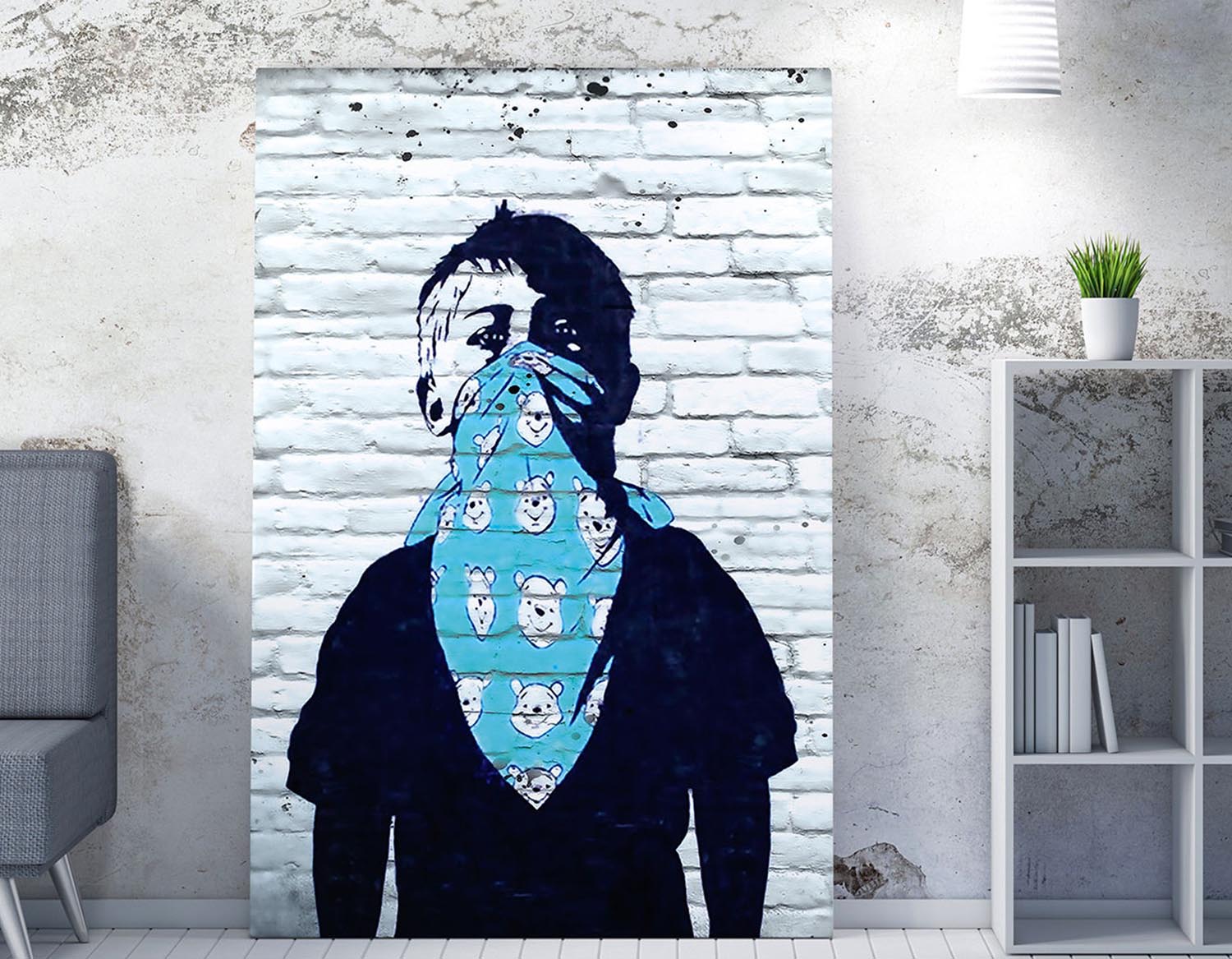 WY124 (50 x 70) in Mehrfarbig präsentiert im Onlineshop von KAQTU Design AG. Bild ist von Wallity