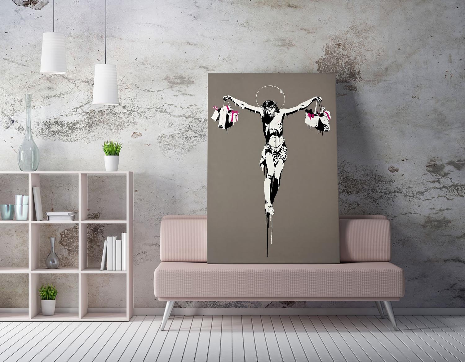 Verleihen Sie Ihrem Raum mit dem fesselnden gerahmten Bild WY137 (50 x 70) von Wallity einen kreativen Akzent. Kunst, die inspiriert!