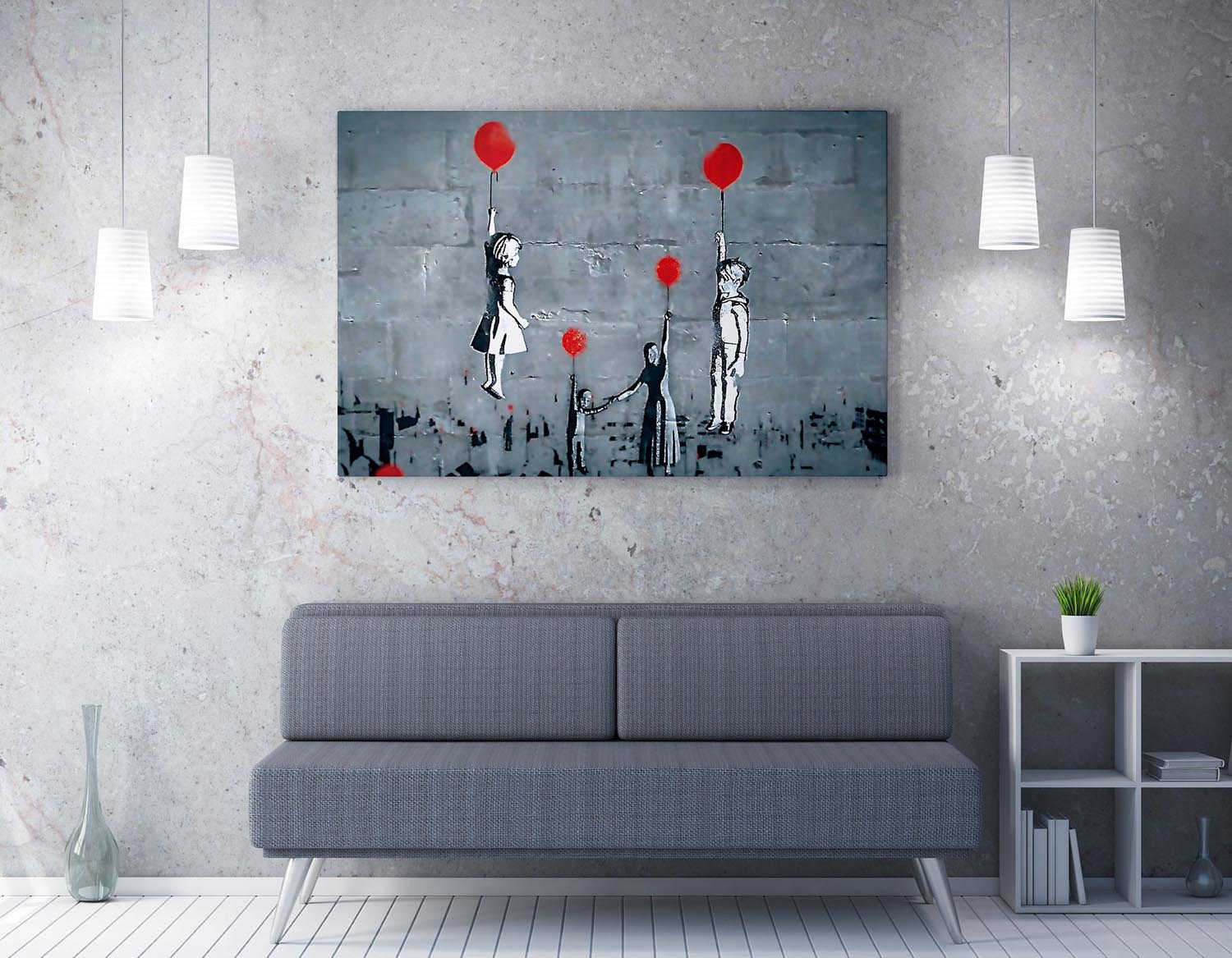 Verleihen Sie Ihrem Raum mit dem WY127 (70 x 100) von Wallity einen Hauch von Eleganz und Kunst. Ein fesselndes Meisterwerk, das inspiriert!