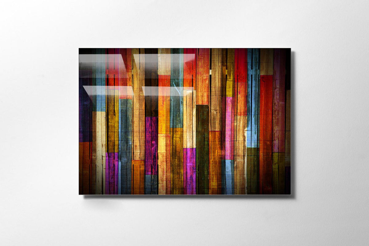 UV Bild - Mehrfarbig in Mehrfarbig präsentiert im Onlineshop von KAQTU Design AG. Bild ist von Wallity