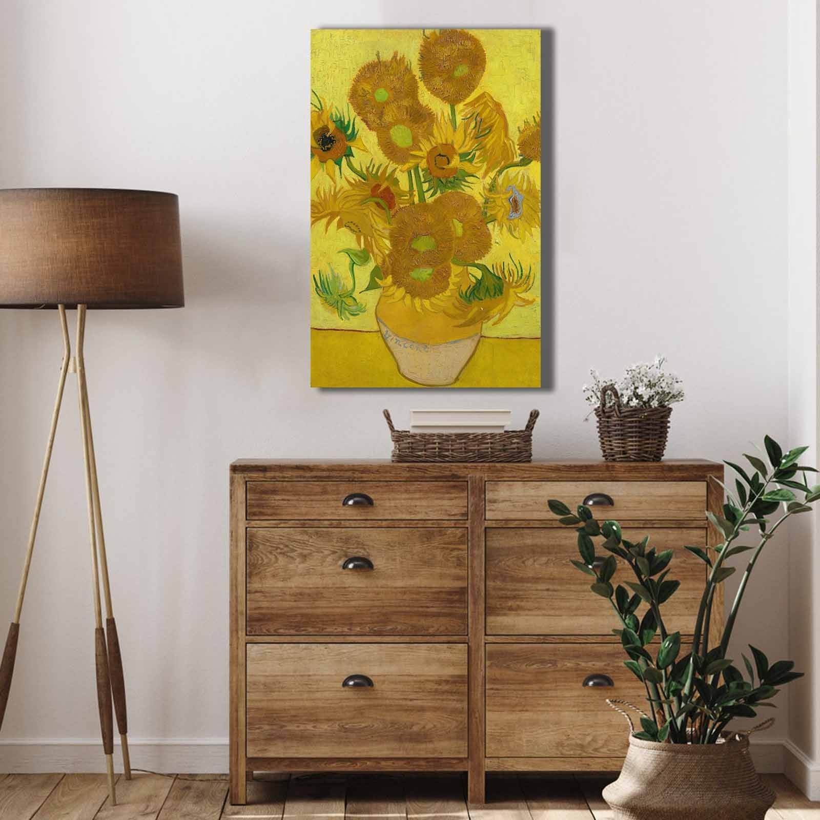 Erleben Sie die zeitlose Schönheit des Leinwandgemäldes 4570VANGOGH023 von Wallity. Van Goghs Kunst bringt Farbe und Emotion in Ihr Zuhause.