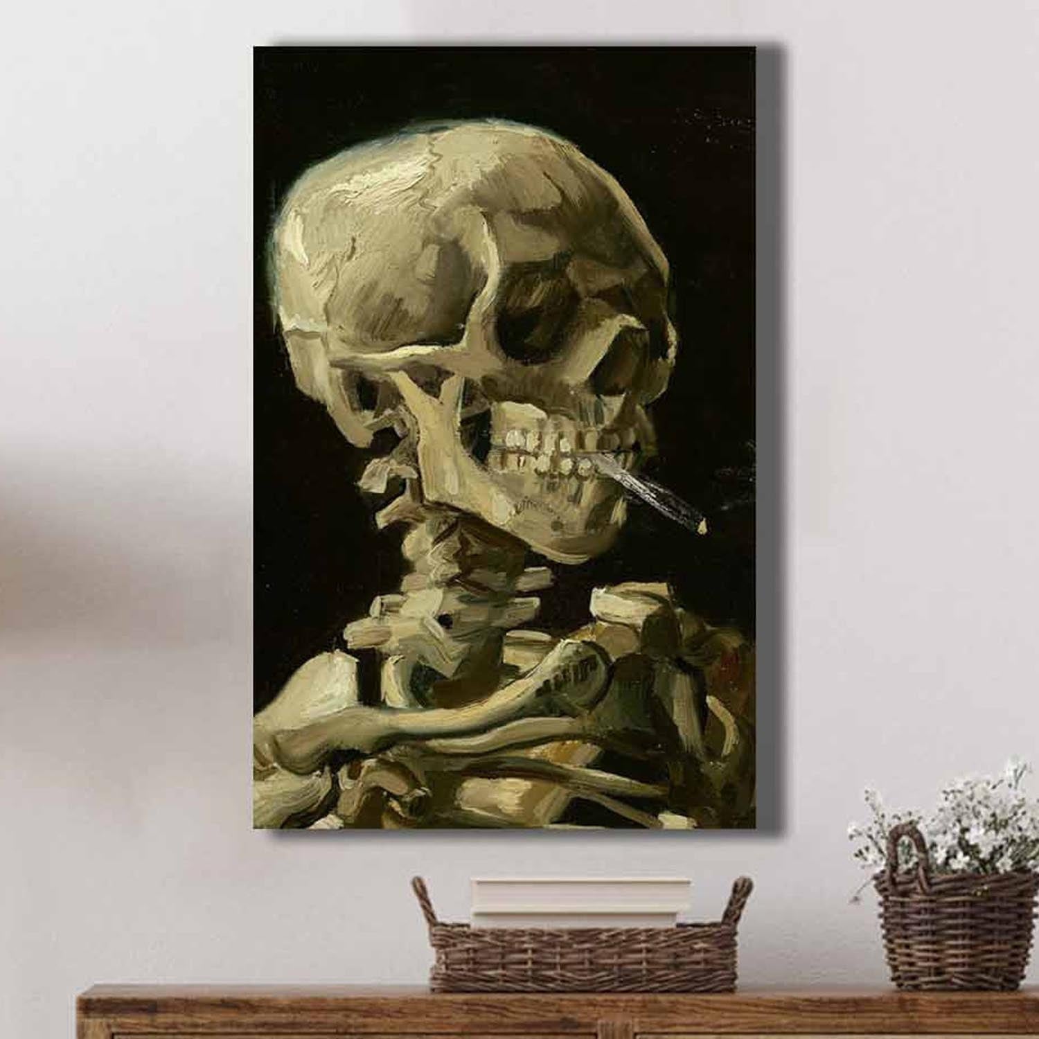 Entdecken Sie das fesselnde Leinwandgemälde 4570VANGOGH037 von Wallity, inspiriert von Vincent van Gogh. Bringen Sie Farbe und Eleganz in Ihr Zuhause!