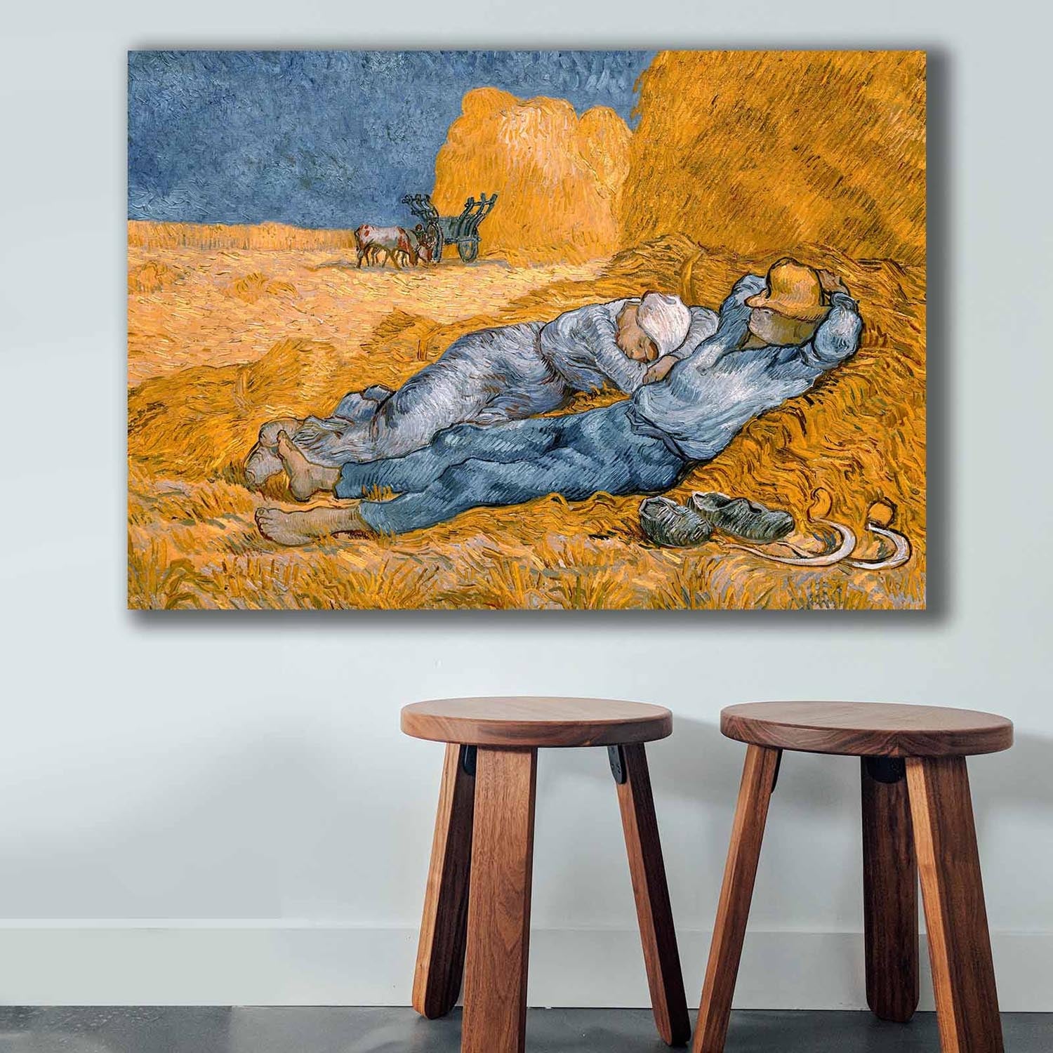Entdecken Sie das beeindruckende Leinwandbild von Vincent van Gogh in Mehrfarbig. Perfekt für jeden Raum, bringt es Farbe und Eleganz in Ihr Zuhause.