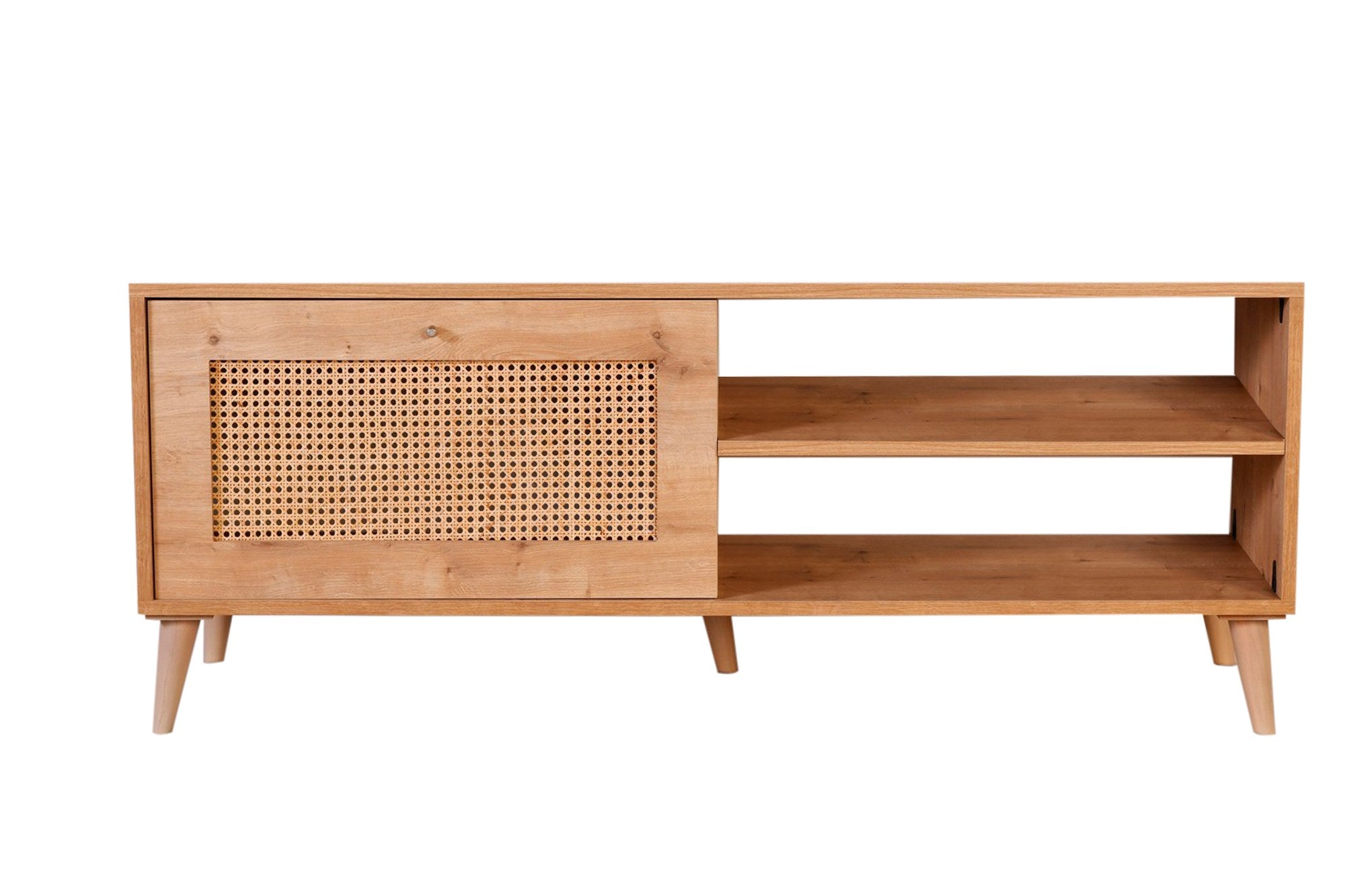 Hazeran 140 in Eiche präsentiert im Onlineshop von KAQTU Design AG. Sideboard ist von Hanah Home