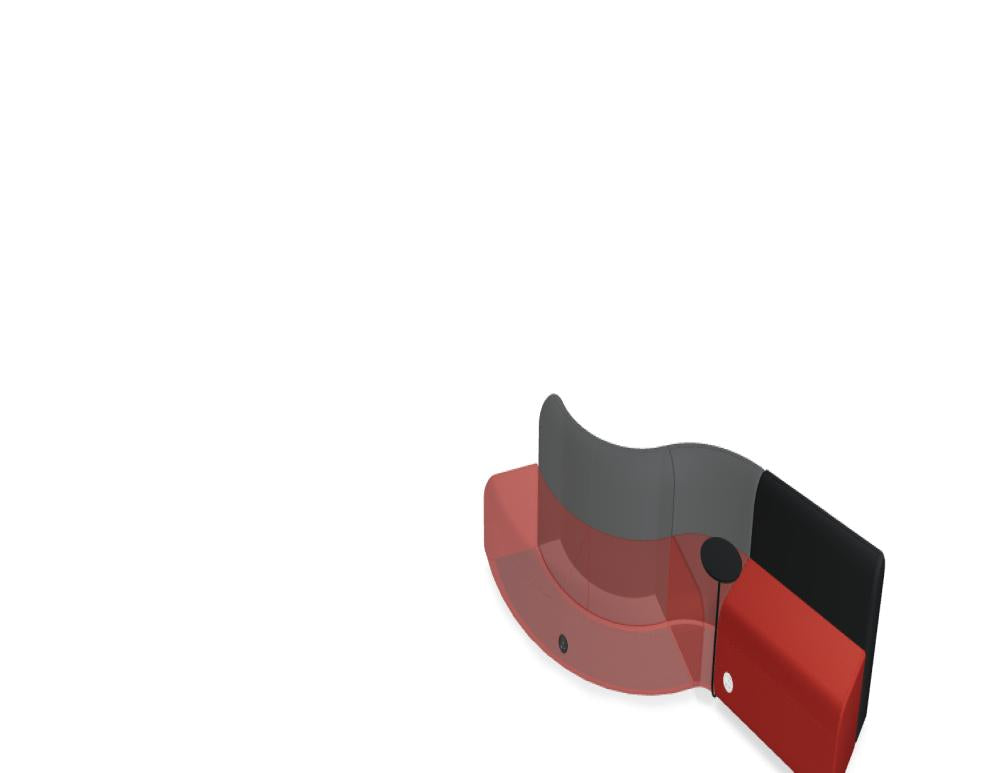 Artiko AT104 - Sofa in Vanille präsentiert im Onlineshop von KAQTU Design AG. Modulares Sofa ist von Mdd