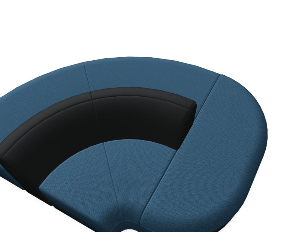 Artiko AT205 - modulares Sitzsystem in Vanille präsentiert im Onlineshop von KAQTU Design AG. Modulares Sofa ist von Mdd