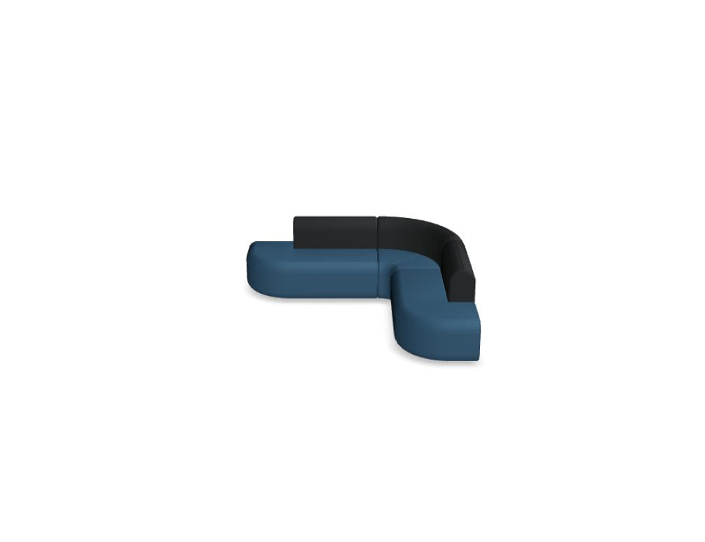 Artiko AT23 - Sofa in Vanille präsentiert im Onlineshop von KAQTU Design AG. Ecksofa ist von Mdd