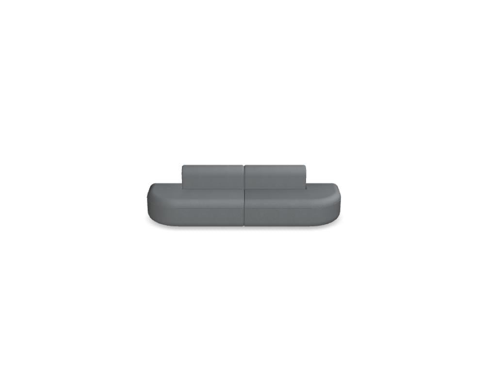 Artiko AT24 - Sofa in Vanille präsentiert im Onlineshop von KAQTU Design AG. 2er Sofa ist von Mdd