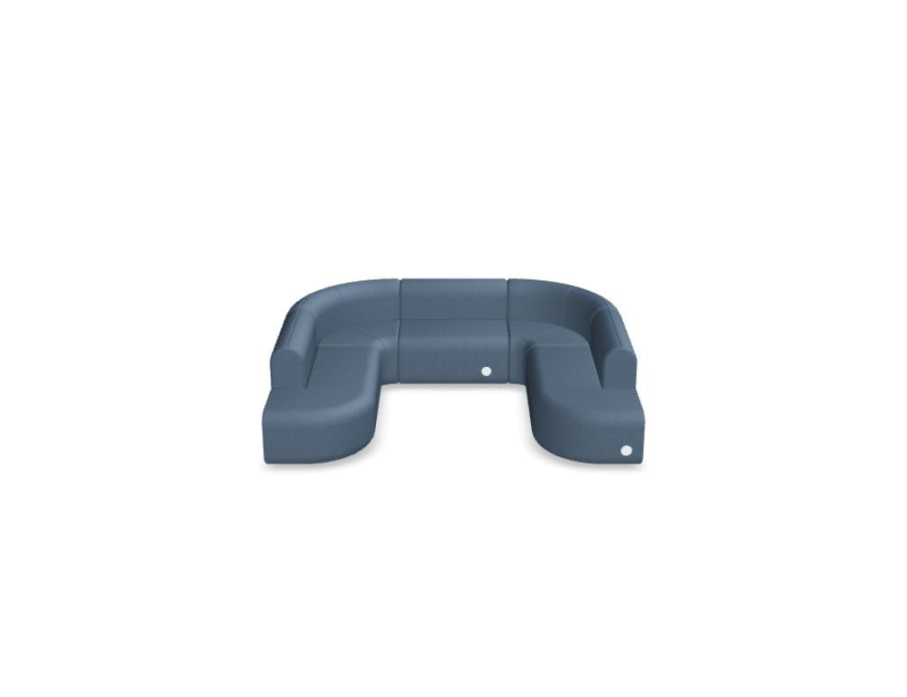 Artiko AT27 - Sofa in Vanille präsentiert im Onlineshop von KAQTU Design AG. Ecksofa ist von Mdd