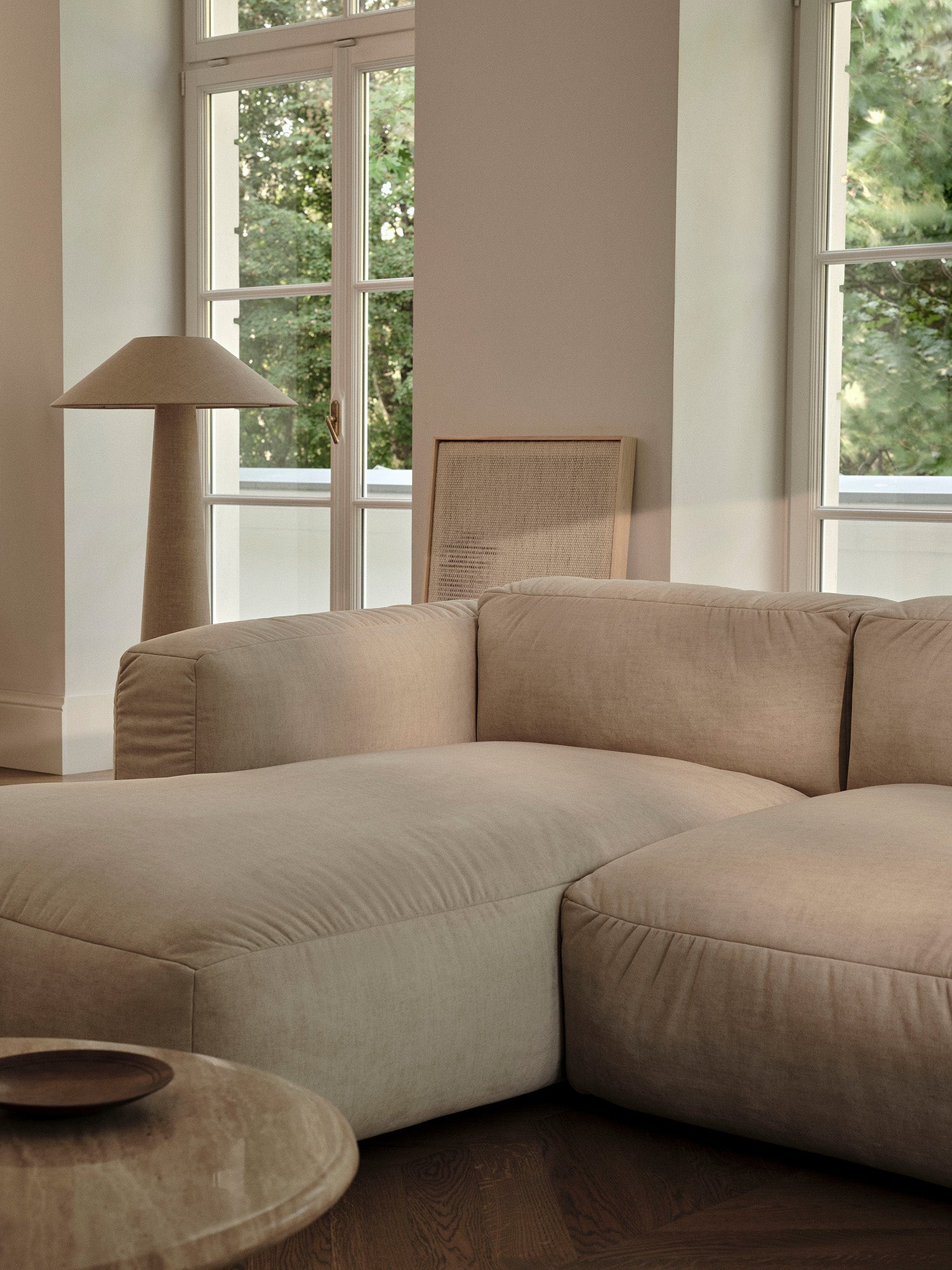 Martina modular corner sofa left 3 seater