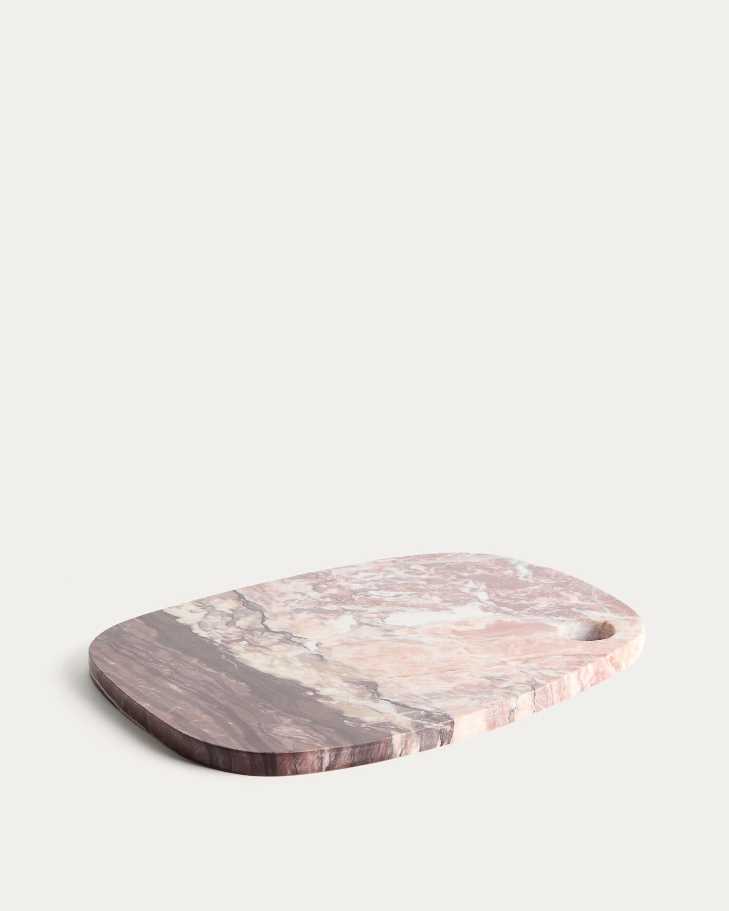 Servierbrett Meran aus burgunderrotem Marmor, 29 x 23 cm in Burgunderrot präsentiert im Onlineshop von KAQTU Design AG. Servierplatten ist von Kave Home