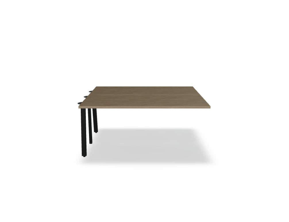Ogi A Bench BAG0416 - Doppelschreibtisch in Honigeiche präsentiert im Onlineshop von KAQTU Design AG. Schreibtisch ist von Mdd