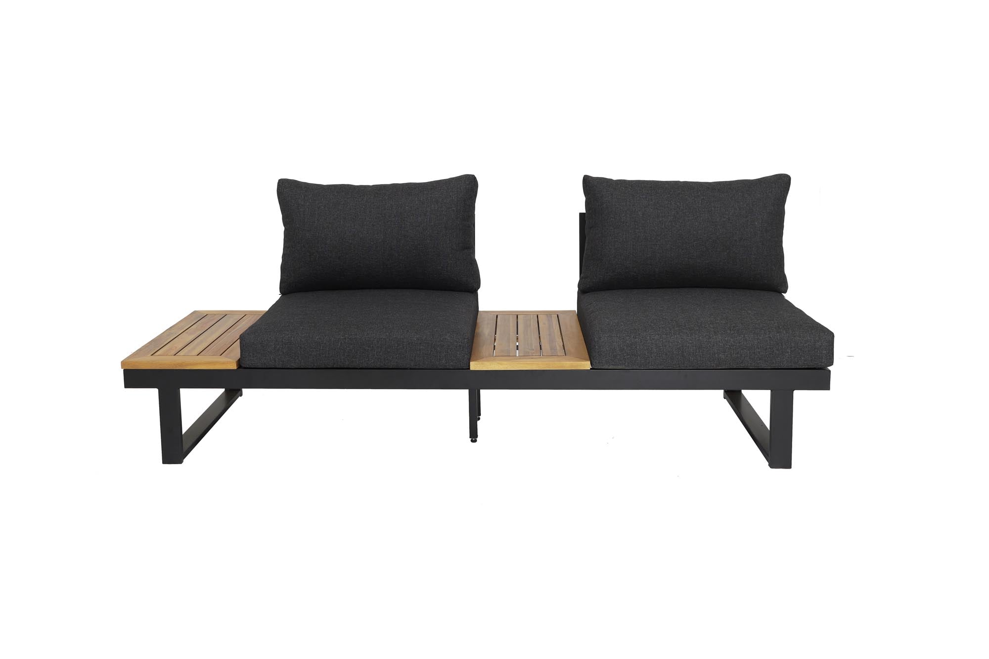 Stylisches Gartensofa Vario von Be Garden, aus hochwertigem Akazienholz, perfekt für gemütliche Stunden im Garten oder auf der Terrasse.
