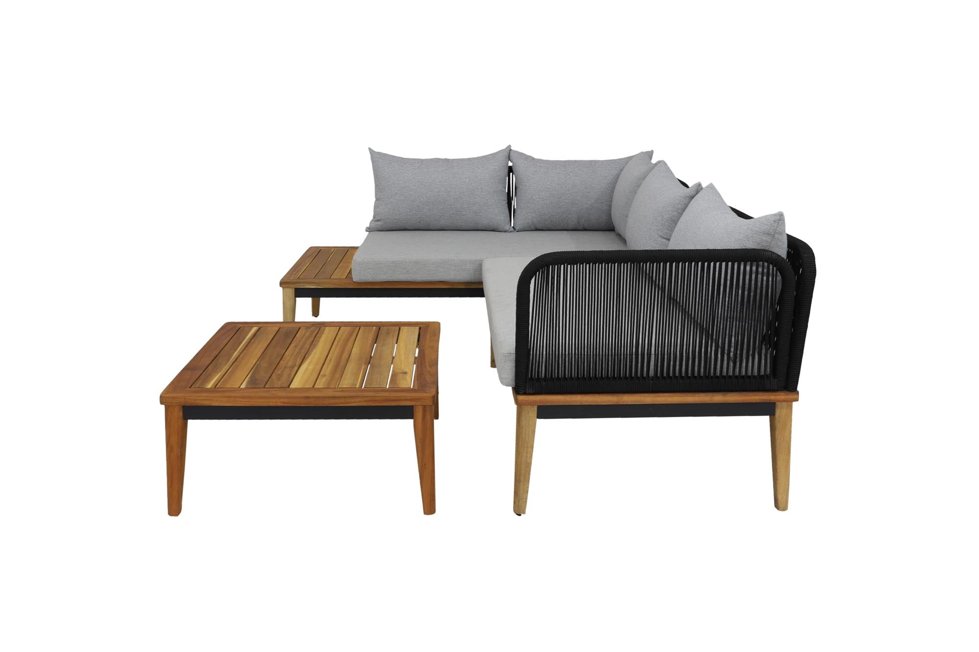Gartenlounge Amalfi in Akazie präsentiert im Onlineshop von KAQTU Design AG. Loungeset ist von Be Garden