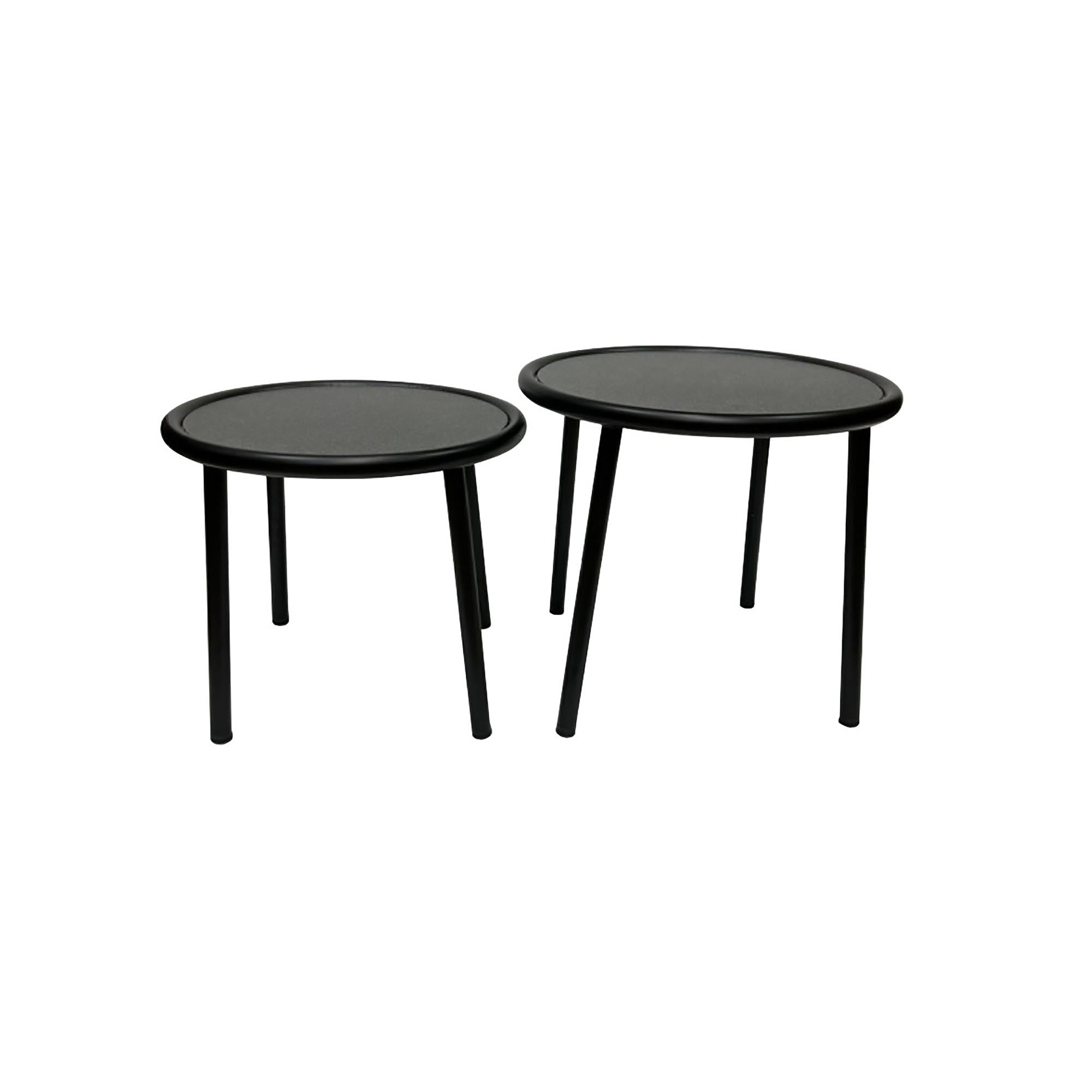 Couchtisch Samira, klein ø 45 cm in Glas präsentiert im Onlineshop von KAQTU Design AG. Loungetisch ist von Be Garden