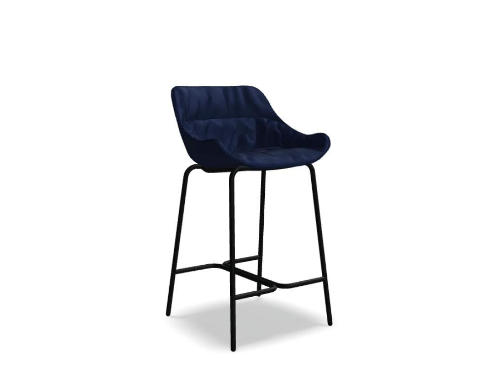 Baltic Soft Duo BL5P5H - Barhocker in Ziegelrot präsentiert im Onlineshop von KAQTU Design AG. Barhocker ist von Mdd
