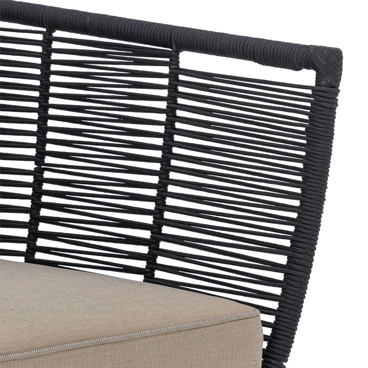 Mundo Sofa, Black, Metal in Schwarz präsentiert im Onlineshop von KAQTU Design AG. Lounge Sofa ist von Bloomingville