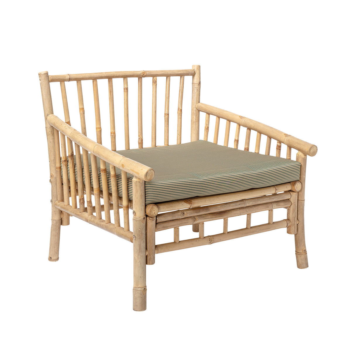 Sole Loungesessel, Natur, Bambus in Natur präsentiert im Onlineshop von KAQTU Design AG. Sessel ist von Bloomingville