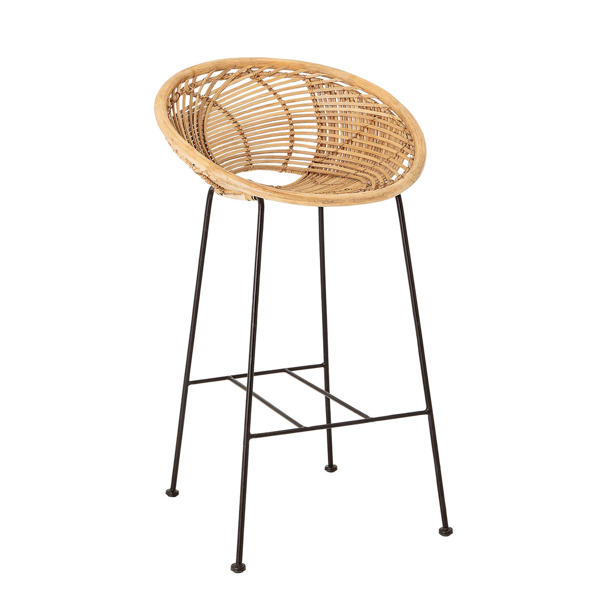 Yonne Barstuhl, Natur, Rattan in Natur präsentiert im Onlineshop von KAQTU Design AG. Barstuhl ist von Bloomingville