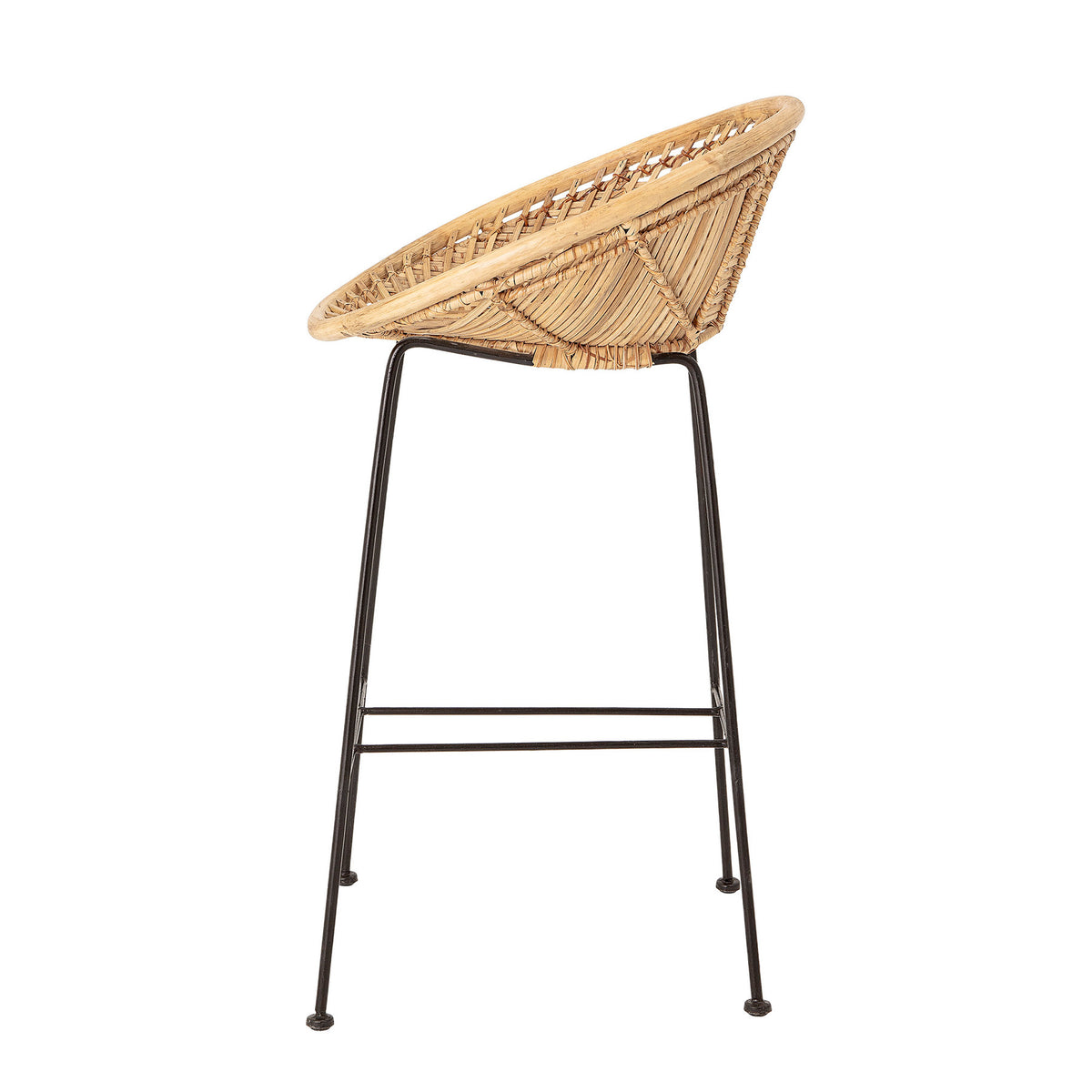 Yonne Barstuhl, Natur, Rattan in Natur präsentiert im Onlineshop von KAQTU Design AG. Barstuhl ist von Bloomingville