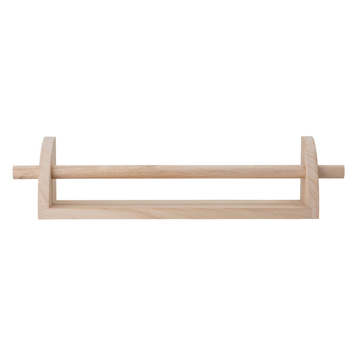 Mingus Regal, Natur, Paulownia in Nature präsentiert im Onlineshop von KAQTU Design AG. Wandregal ist von Bloomingville Mini