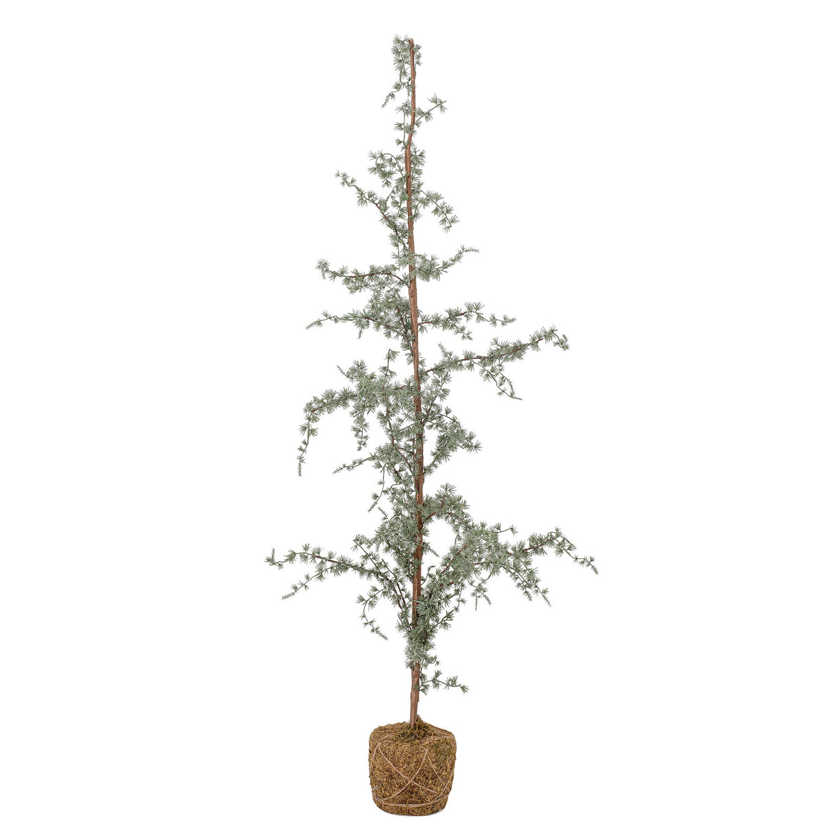 Vita Deko-Baum in Grün aus Polyethylen und Moos, Kunstgegenstand von Bloomingville