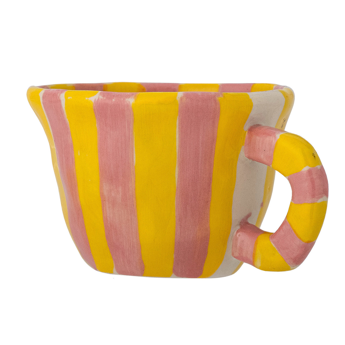 Nini Tasse, Rose, Steingut in Rose präsentiert im Onlineshop von KAQTU Design AG. Tasse ist von Bloomingville Mini