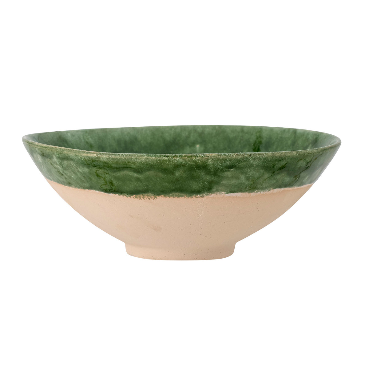Moez Schale, Grün, Steingut in Green präsentiert im Onlineshop von KAQTU Design AG. Schale ist von Bloomingville
