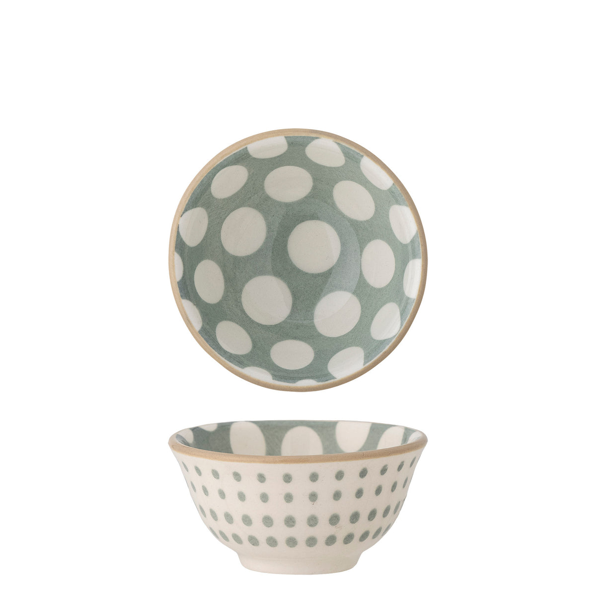 Maple Schale, Blue, Steingut in Blue präsentiert im Onlineshop von KAQTU Design AG. Schalen ist von Creative Collection
