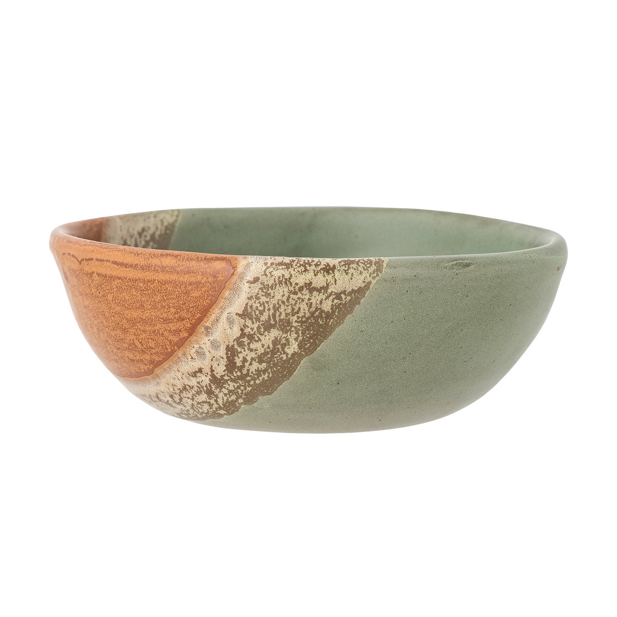 Paula Schale, Grün, Steingut in Green präsentiert im Onlineshop von KAQTU Design AG. Schale ist von Bloomingville