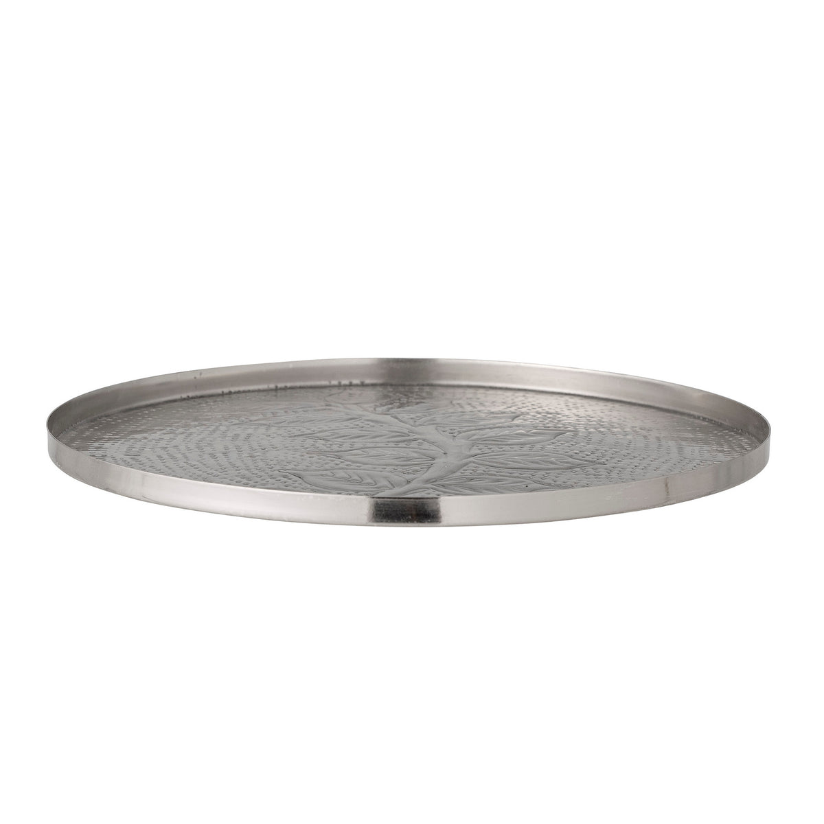 Leila Tablett, Silber, Metall in Silver präsentiert im Onlineshop von KAQTU Design AG. Tablett ist von Bloomingville