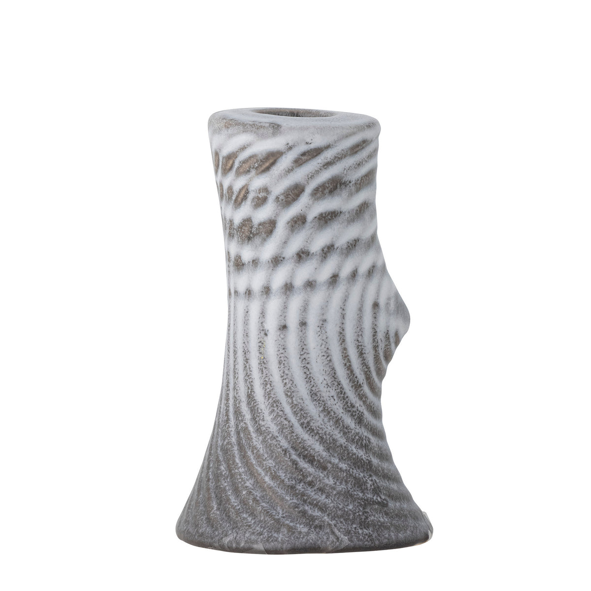 Raheem Kerzenhalter, Grau, Steingut in Grey präsentiert im Onlineshop von KAQTU Design AG. Kerzenständer ist von Bloomingville