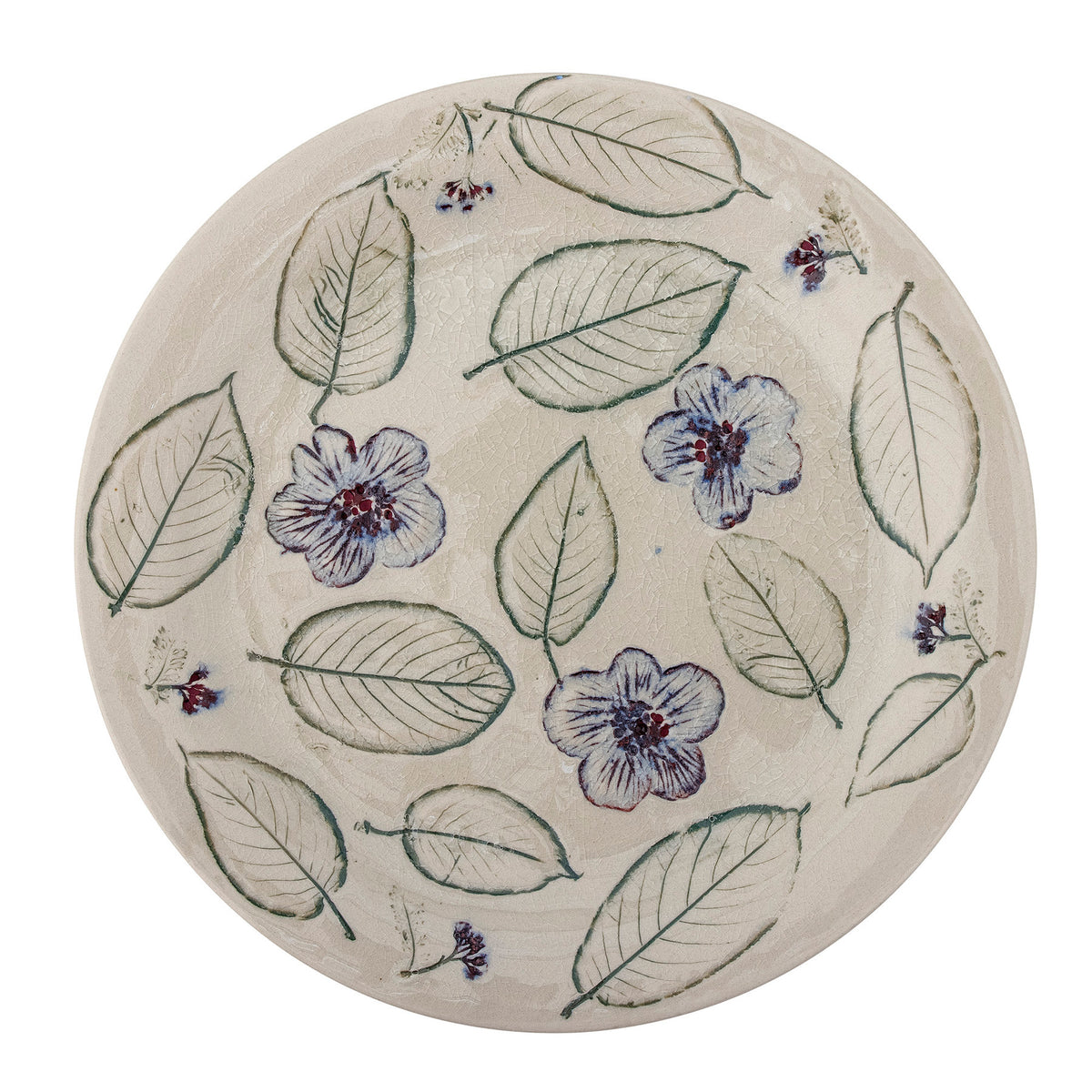 Marlem Tablett, Grün, Steingut in Grün präsentiert im Onlineshop von KAQTU Design AG. Tablett ist von Creative Collection