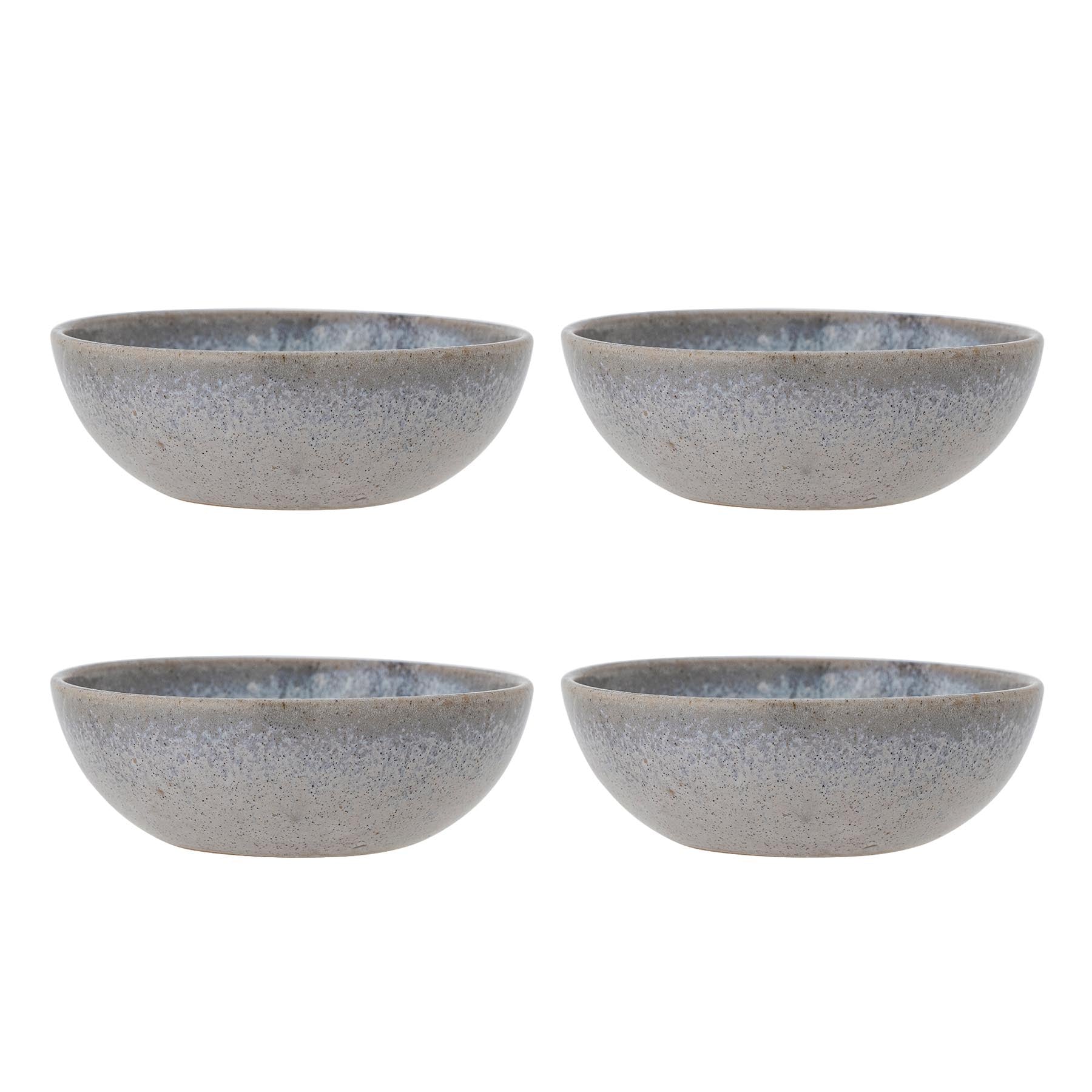 Paula Schale, Multipack, Blue, Steingut in Blue präsentiert im Onlineshop von KAQTU Design AG. Schale ist von Bloomingville