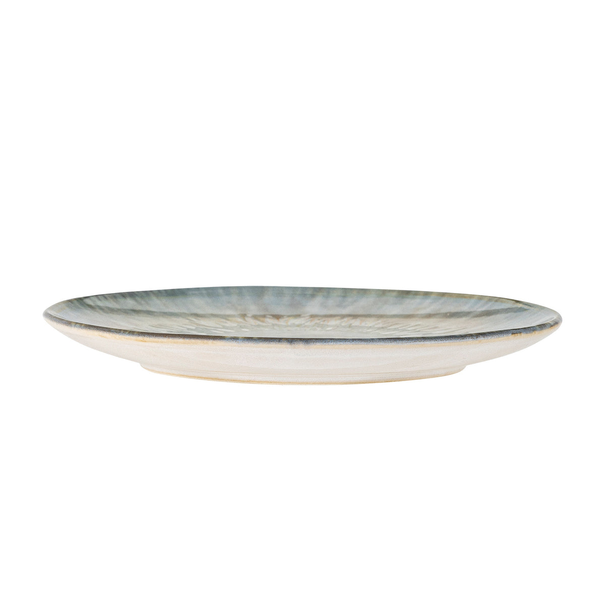 Calen Teller, Blue, Steingut in Blau präsentiert im Onlineshop von KAQTU Design AG. Teller ist von Bloomingville