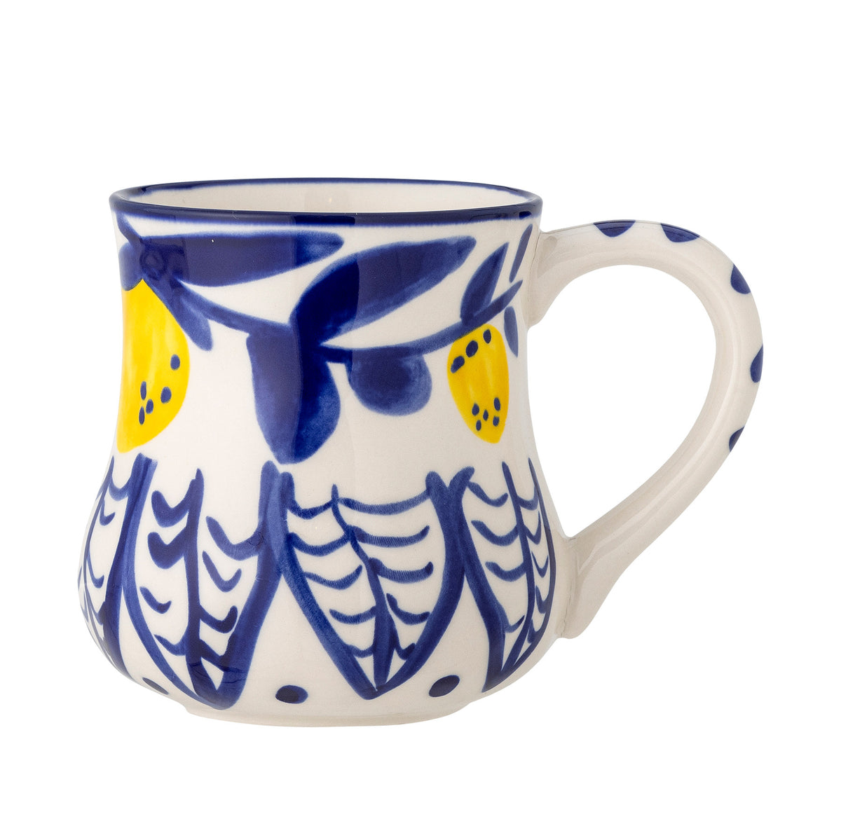 Maxima Becher, Blue, Steingut in Blau präsentiert im Onlineshop von KAQTU Design AG. Tasse ist von Creative Collection