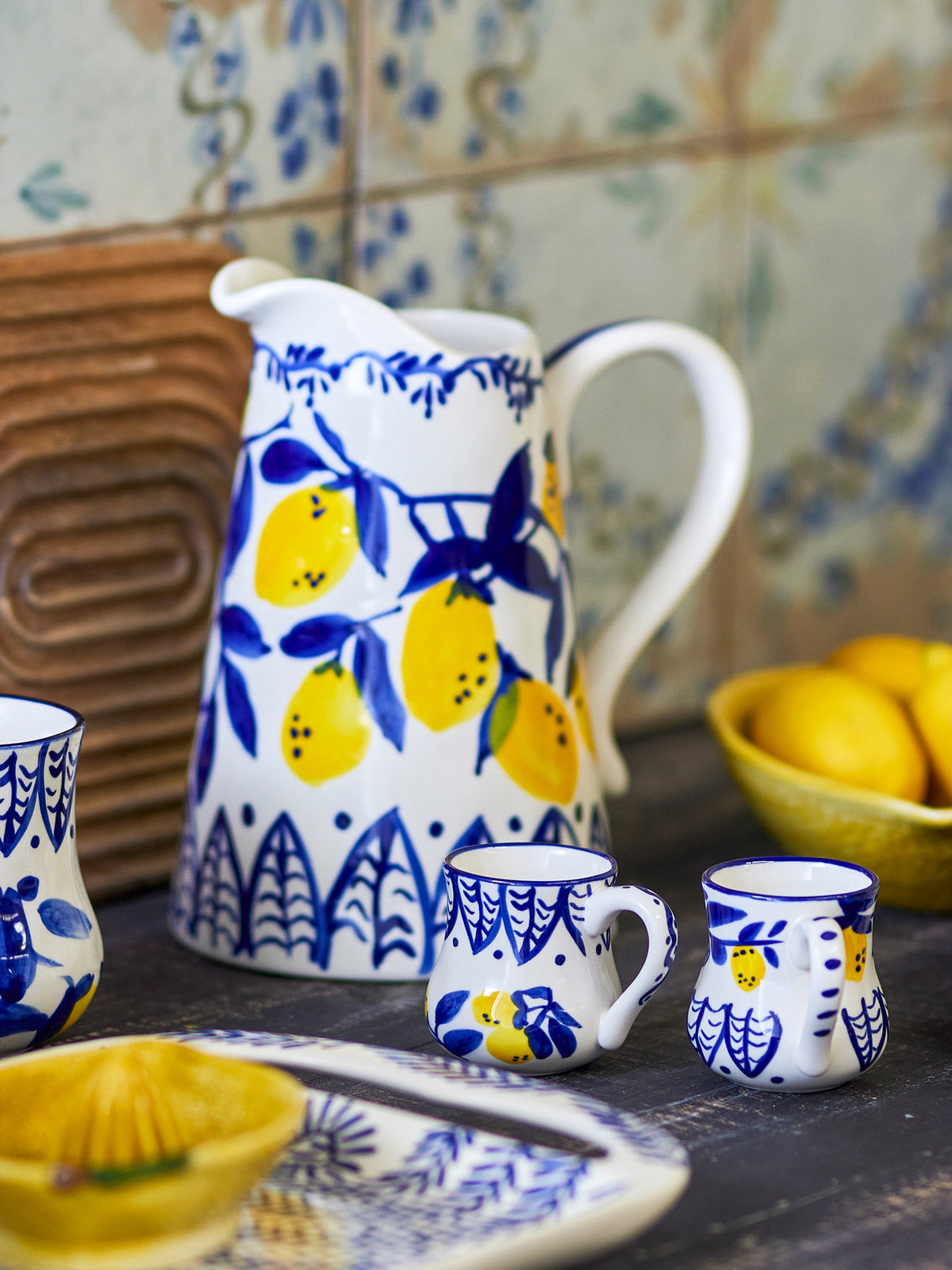 Maxima Espressotasse, Blue, Steingut in Blau präsentiert im Onlineshop von KAQTU Design AG. Espressotassen ist von Creative Collection