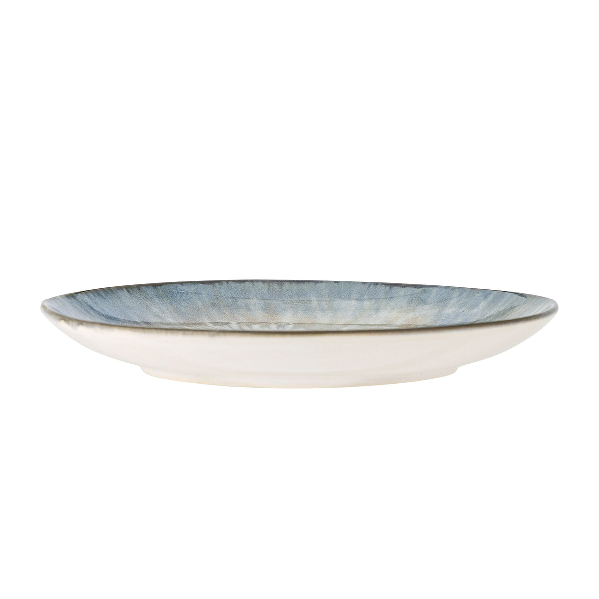 Calen Teller, Blue, Steingut in Blau präsentiert im Onlineshop von KAQTU Design AG. Teller ist von Bloomingville